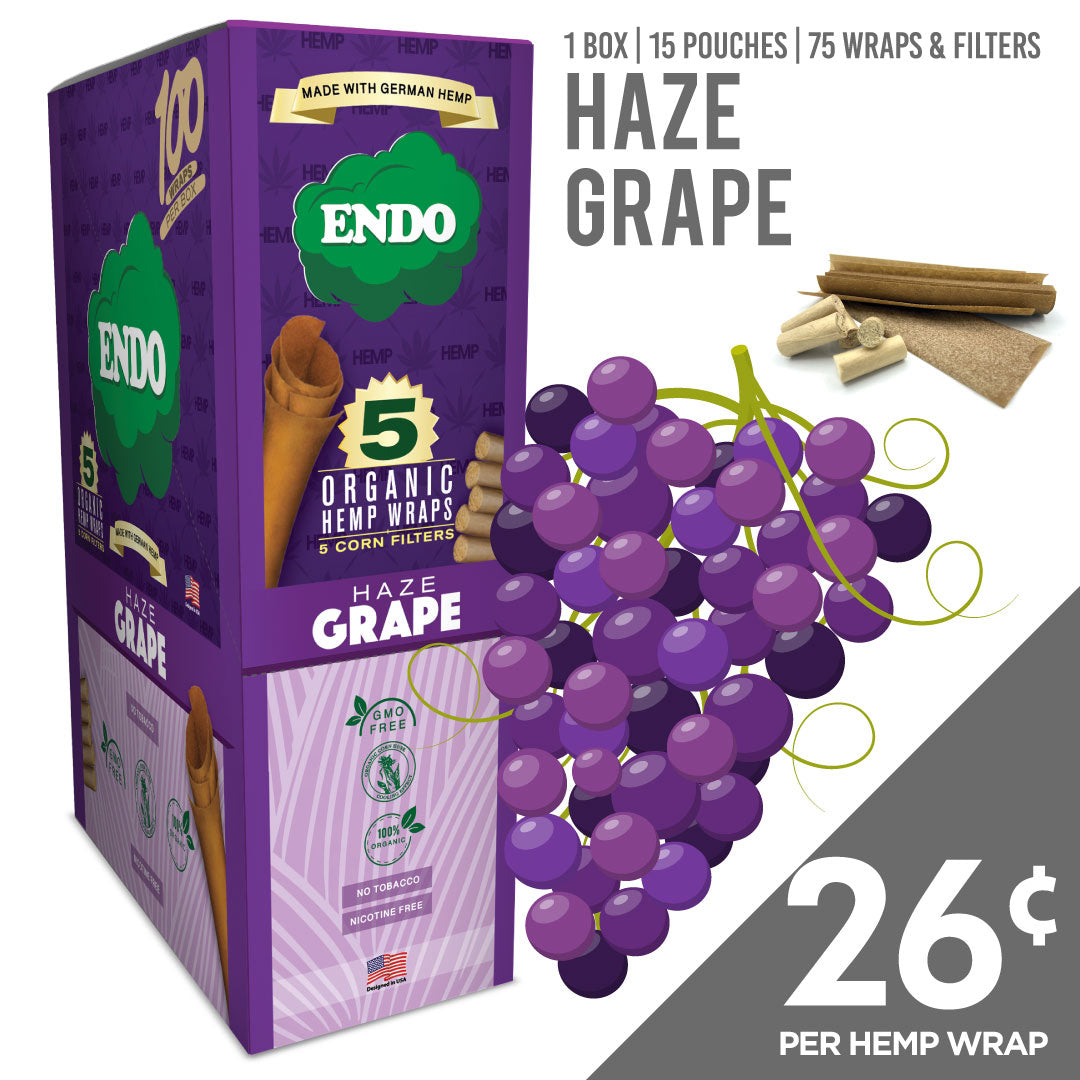 BOX of Hemp Wraps