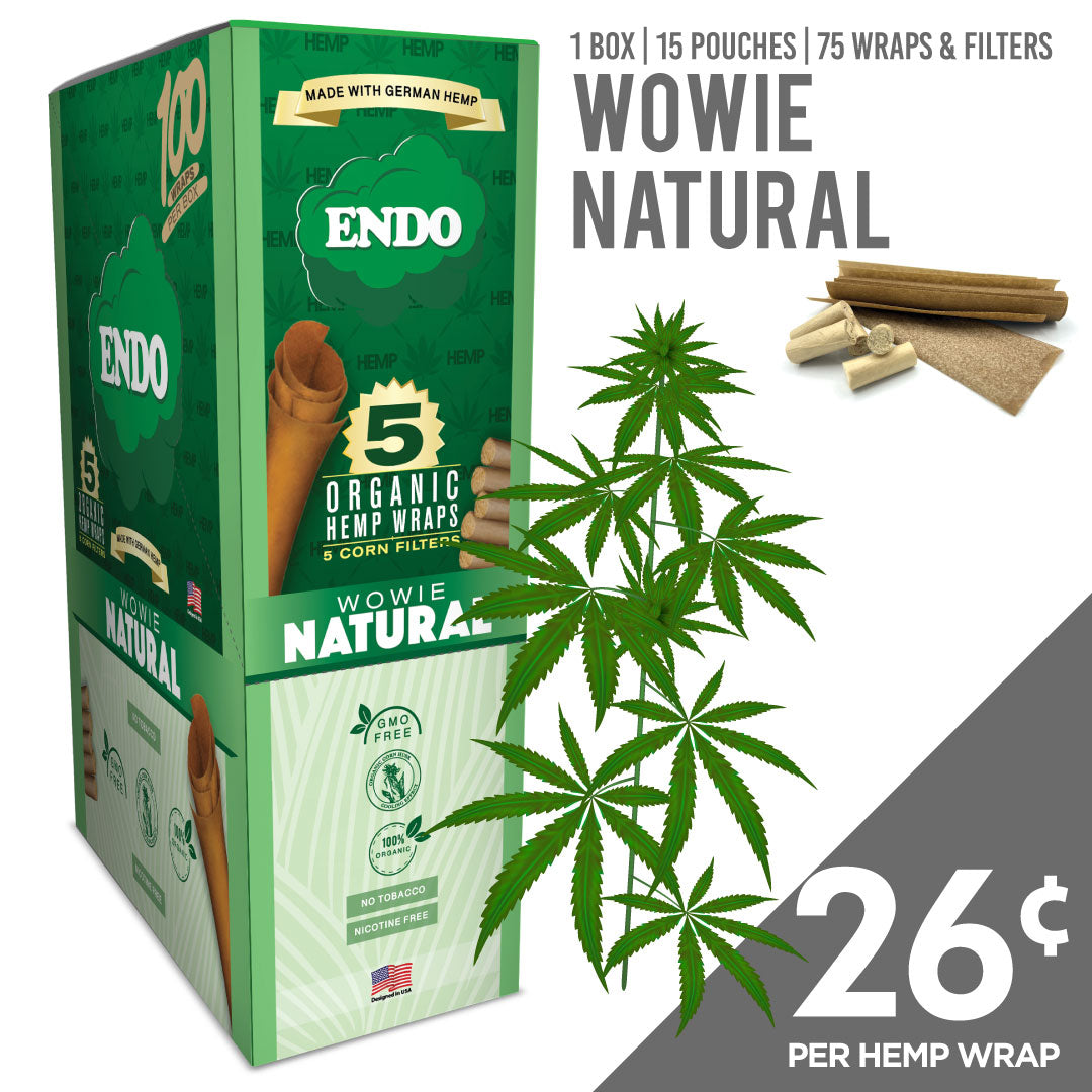 BOX of Hemp Wraps